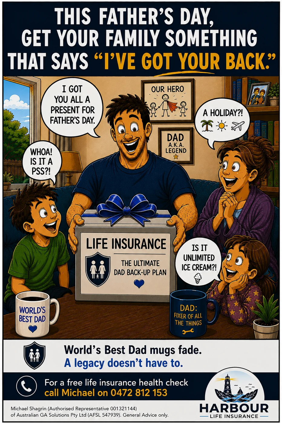 Father's Day life insurance gift